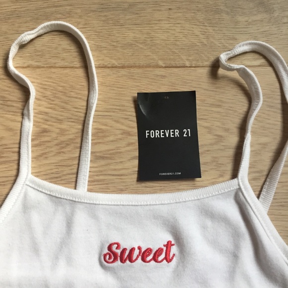 Forever 21 Tops - “Sweet” tank top